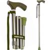 Switch Sticks Walking Cane for Men or Women, Foldable and Adjustable from 32-37 Inches, FSA and HSA Eligible, Huntington view 1