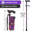 Switch Sticks Walking Cane for Men or Women, Foldable and Adjustable from 32-37 Inches, FSA and HSA Eligible, Circles view 4