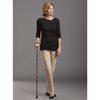 Switch Sticks Walking Cane for Men or Women, Foldable and Adjustable from 32-37 Inches, FSA and HSA Eligible, Bubbles view 2