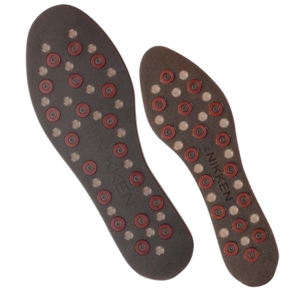 Nikken Kenko mStrides - Insoles 20201 - Womens Shoe Sizes 5-9, Pair, Cut-to-Fit Design with Magnetic Technology