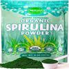MAJU's Organic Spirulina Powder .5 lb, Microcystin Free, Non-Irradiated, Preferred to Chlorella, Preferred to Hawaiian & Blue Algae, Pure Vegan Green Protein view 1