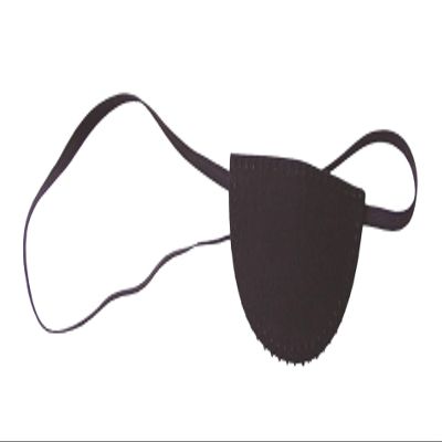 Graham-Field Eye Patch with Black Sateen Finish and Elastic Headband, 1273 (Pack of 12)