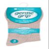 Gentle Grip - 6 Pairs of Ladies Diabetic Socks - 5-9 us (Beige) view 4