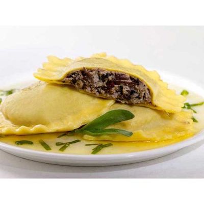Seviroli Portobello Mushroom Hexagon Ravioli, 2.5 Pound -- 2 per case.
