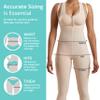 MARENA SFBHM2 Stage 2 Pull-On Girdle with High-Back  Adjustable Mid-Calf Length Girdle view 4