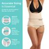 MARENA SFBHA Recovery Panty-Length Post-surgical Compression Girdle, High-Back - Adjustable Bikini Length - Medium, Beige view 4