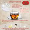 Number One Original Thai Tea Bags Red Label for Iced Tea, Milk Tea or Boba Tea Beverages, Restaurant-favored Traditional Brand from Thailand with Mild Earthy Taste (0.14oz x 50 Tea Bags) view 3