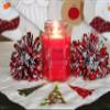 3 Pack - Merry Mistletoe Scented Blended Soy Christmas Candle | Fragrant Blend of Citrus, Blue Spruce and Frosted Cranberries | Hand Poured in The USA by Just Makes Scents view 2