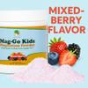 Raise Them Well Mag-Go Kids Magnesium Powder | Constipation Relief (Mixed Berry) | 90 Servings per Tub view 3