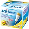 Acti-Lance 7157 17 g x 2.0 mm Depth, Button Activated Safety Lancet, Special, Yellow (Pack of 100) view 1