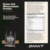 ONNIT Grass Fed Whey Isolate Protein Powder, Protein Powder Dietary Supplement to Support Muscle Gain and Workout Recovery, 30 Servings per Tub, 30.7 oz (Chocolate) view 4