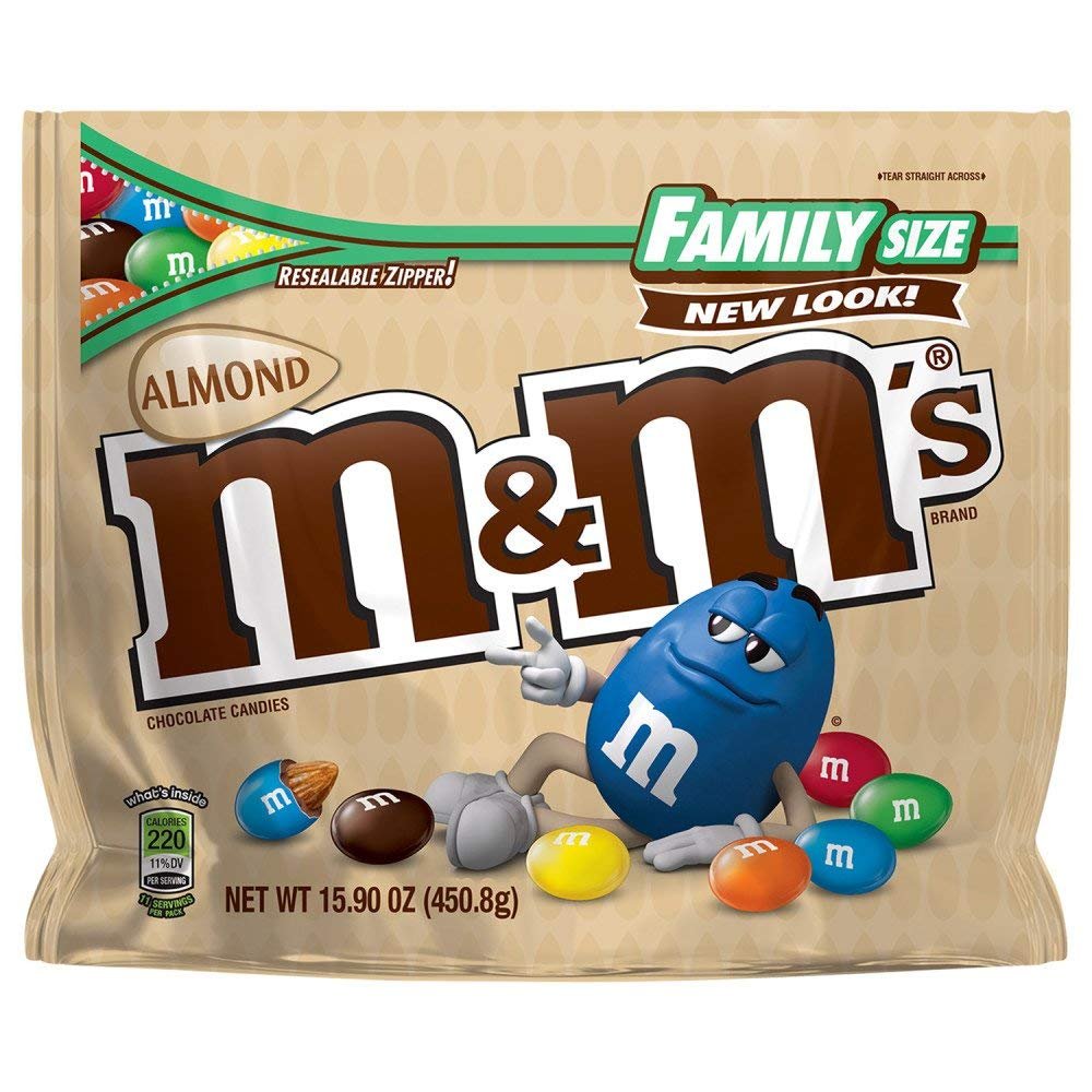 M&M's: Almond Chocolate, 15.9 oz