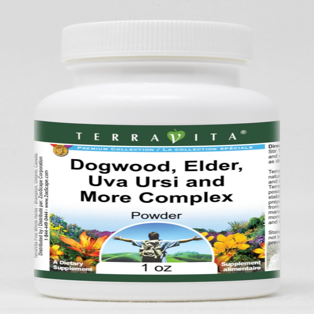 Anti-Cellulite Complex Powder - Dogwood, Elder, Uva Ursi and More (1 oz, ZIN: 512151)
