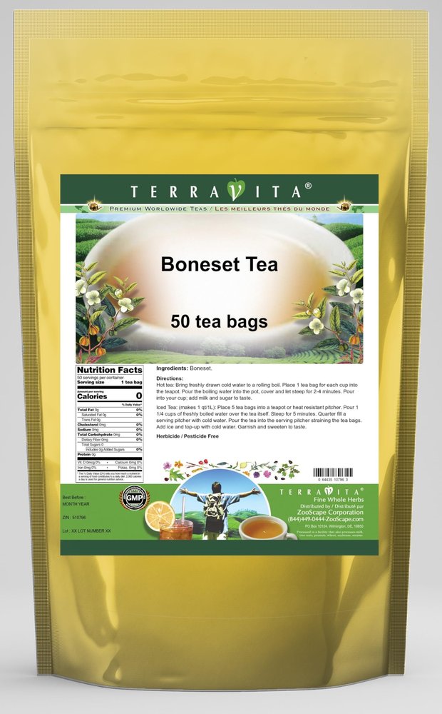 Boneset Tea (50 tea bags, ZIN: 510796)