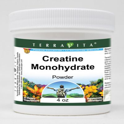 Terravita Creatine Monohydrate Powder (4 oz, ZIN: 510888)