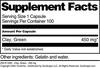 Clay, Green - 450 mg (100 Capsules, ZIN: 511055) view 4