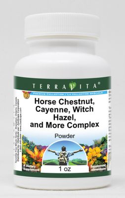 Horse Chestnut, Cayenne, Witch Hazel, and More Complex Powder (1 oz, ZIN: 517075)