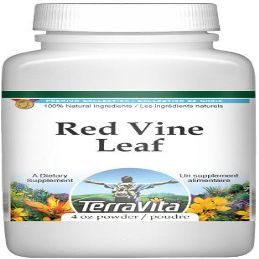 Red Vine Leaf (Vitis vinifera) Powder (4 oz, ZIN: 511412)
