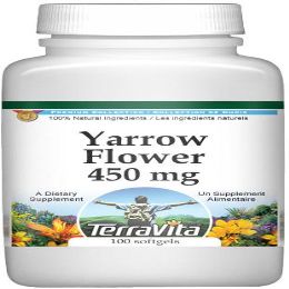 Yarrow Flower - 450 mg (100 Capsules, ZIN: 511486)