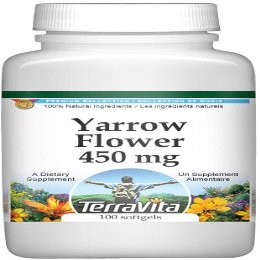 Yarrow Flower - 450 mg (100 Capsules, ZIN: 511486)