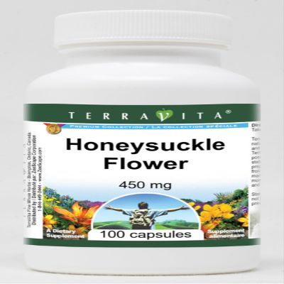 Honeysuckle Flower - 450 mg (100 Capsules, ZIN: 516950)