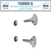Replacement Parts for Drive Nitro Rollator, 10266 (5.Gray Backrest Knob & Bolts (Pair) - for Black Unit) view 2