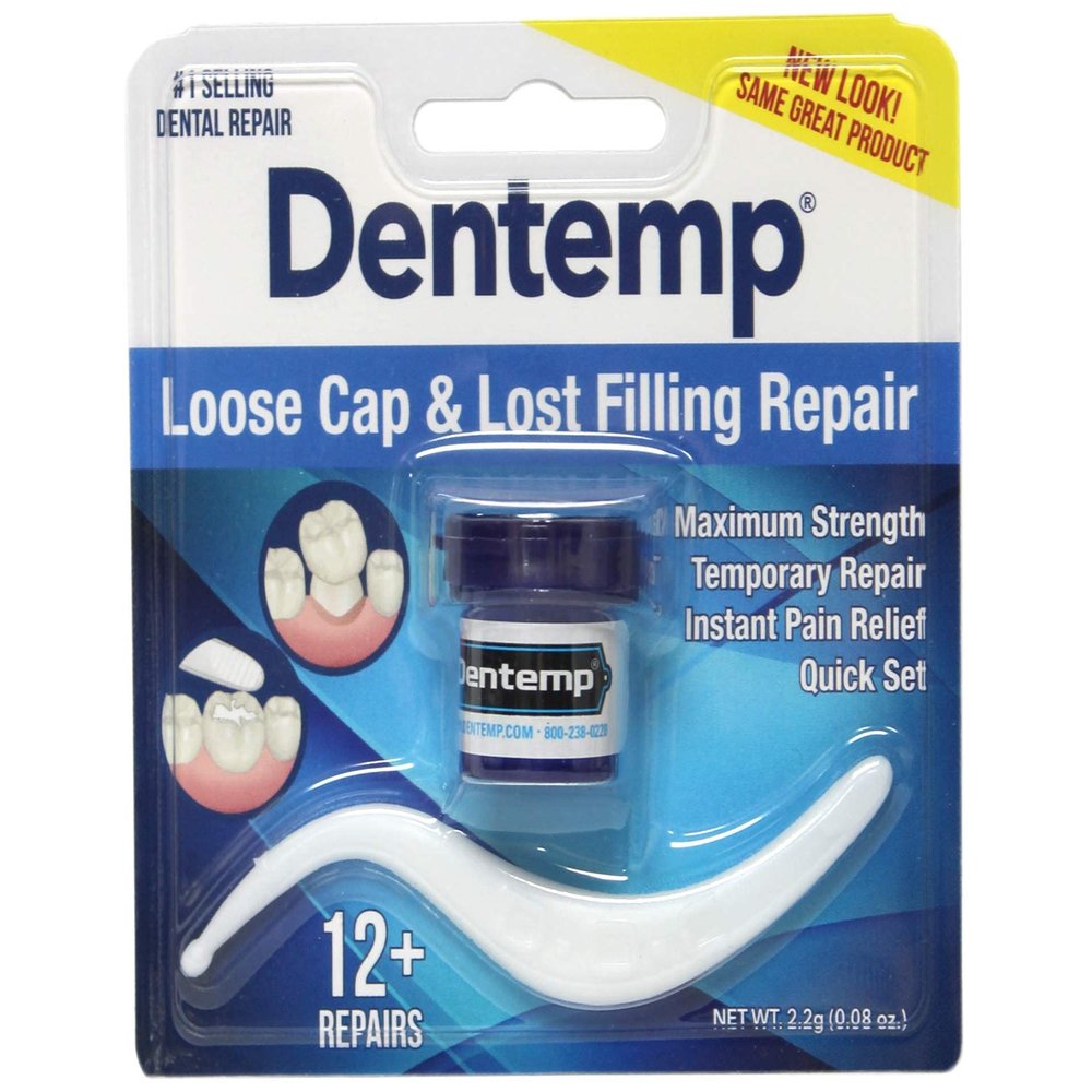 Dentemp Maximum Strength Dental Repair Material - 12+ Repairs, Pack of 4