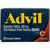 Advil Coated Caplets Ibuprofen Coated Tablets, 200 mg, 24 Ct 1.1 oz (4 Pack) (Bundle) view 1