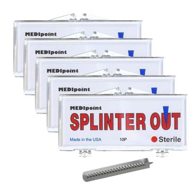 Medi-First Medipoint Splinter Out Remover, 10 Count (Pack of 5)