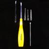 Airgoesin Upgraded Lighted Tonsil Stone Remover Tool, Yellow, 4 Tips, Tonsillolith Pick + Box Oral Care Gift view 2