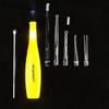 Airgoesin Upgraded Lighted Tonsil Stone Remover Tool, Yellow, 4 Tips, Tonsillolith Pick + Box Oral Care Gift view 4