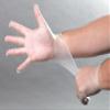 Daxwell Vinyl Gloves, Powder Free, Large, Clear, F10001750 (Case of 1,000, 10 Boxes of 100) view 2