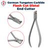 RDM Distal End Cutter Flush Cut Long Handle with Safety Hold German Tungsten Carbide (TC) Inserts Cutting Jaws Dental Orthodontic Instruments view 2