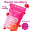 Pink Stork Morning Sickness Sweets, Organic Raspberry Ginger Candy with Vitamin B6, Support for Motion Sickness, Prenatal Heartburn - Pregnancy Must Haves - 30 Wrapped Drops view 2
