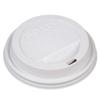 100 Sets 20 oz Paper Coffee Cup Solo Disposable White Hot Cup with Cappuccino LIDS view 2
