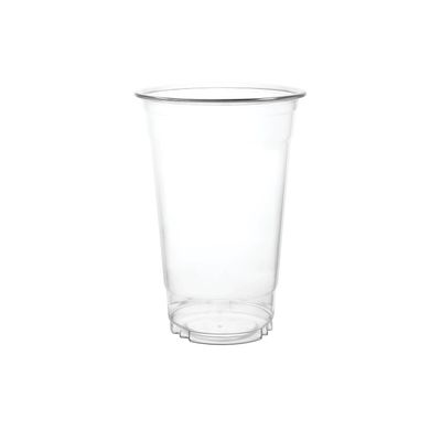 Party Essentials Soft Plastic Party Cups/Tumblers, 40 Ct, 20 oz, Crystal Clear