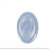 Dinex DX11820174 Classic Polystyrene Lid, 3-3/4" Diameter, Clear, For 5oz Tulip Cup (Case of 1000) view 1
