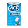 ACT Dry Mouth Moisturizing Gum, 20 Pieces, With Xylitol, Sugar Free Soothing Mint view 1