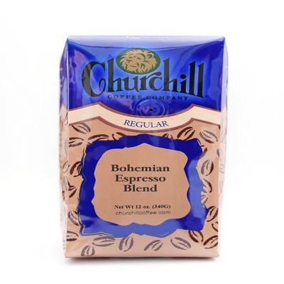 Churchill Coffee Bohemian Espresso Blend 12 oz - Ground
