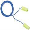 3M Large Single Use E-A-R E-A-Rsoft Yellow Neons Tapered Foam And PVC Corded Earplugs view 1