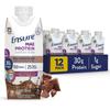 Ensure Max Protein Shake | Milk Chocolate | Ready to Drink | 30g Protein for Muscle Health | 1g Sugar, 4g Fiber | 11 fl oz, 12 Pack view 1