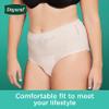 Depend Fresh Protection Adult Diapers, Incontinence & Postpartum Bladder Leak Underwear for Women, Disposable, Maximum, Medium, Blush, 18 Count, Packaging May Vary view 4