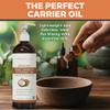 Viva Naturals Organic Fractionated Coconut Oil, 16 fl oz  Skin & Hair Moisturizer, Massage Oil, Carrier Oil for Essential Oils view 3