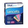 TRUEplus Incision Device Lancet for Lancing Device 33 Gauge Needle 1 Box(s), 100 /Box view 1
