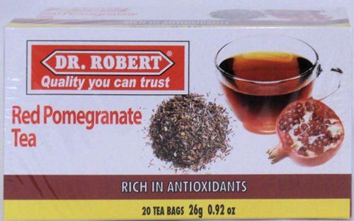 Dr Robert Red Pomegranate Tea -20 Tea Bags/26g