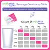 SimplyThick EasyMix | 200 Count of 6g Individual Packets | Gel Thickener for those with Dysphagia & Swallowing Disorders | Creates An IDDSI Level 2  Mildly Thick (Nectar Consistency) view 4