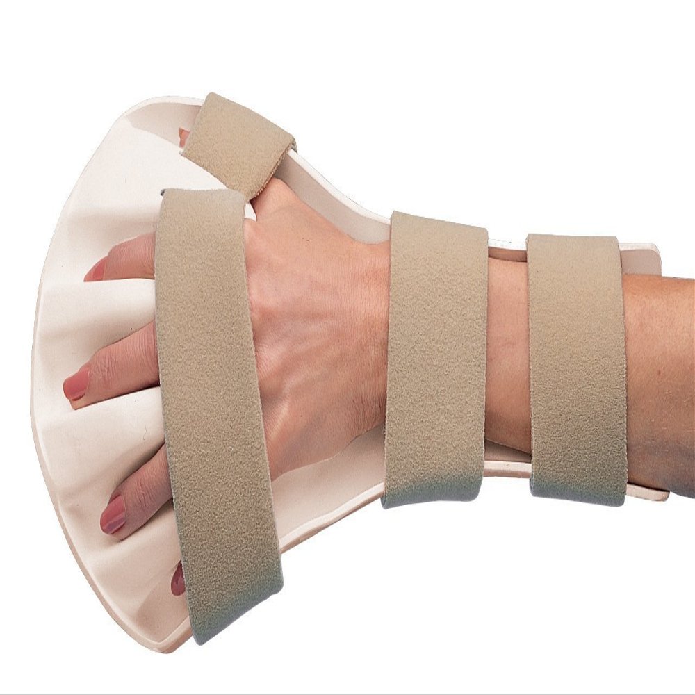 Rolyan Splinting Material, Anti-Spasticity Ball Splint for Hand, Straps Included, Left, Medium