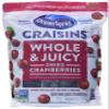 Ocean Spray Whole Craisins Dried Cranberries (64 Oz),64 Ounce (Pack of 36) view 1