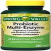 1 bot.Probiotic Multi-Enzyme Digestive Health Pills Tablets, 200 count view 1