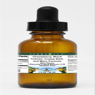 Menopause Formula Glycerite Liquid Extract (1:5) - Mint Flavored (1 oz, ZIN: 522716) - 3 Pack